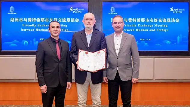 Fethiye ile Çin Arasında İyiniyet Mektubu Teatisi