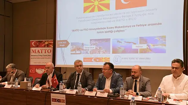 Fethiye İle Üsküp Arasında Turizm Ve Ticaret Köprüsü İçin İlk Adım Atıldı