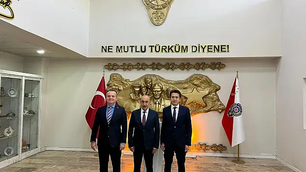 Fethiye Kaymakamı Akkaya'dan Emniyet Müdürü Karadeniz'e hayırlı olsun ziyareti