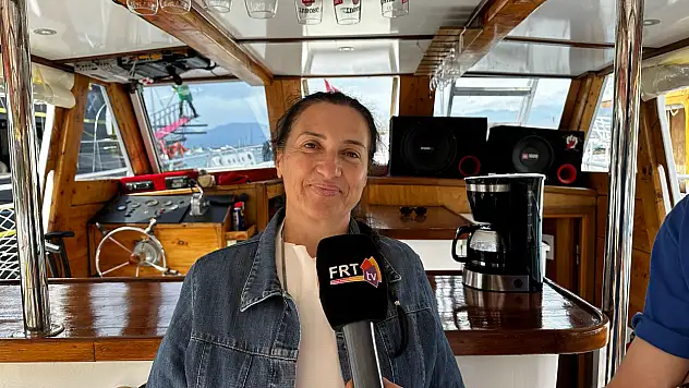 Fethiye'nin Tek Kadın Kaptanı sezondan umutlu