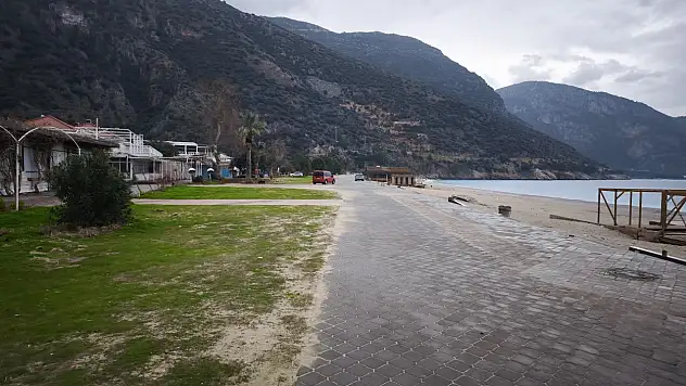 Fethiye Ölüdeniz'de Kış Sessizliği