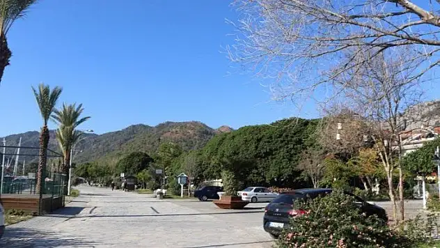 Göcek'te kısıtlamalar sonrası sessizlik hakim