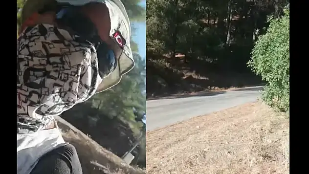 Hilmi Kıvrak ot temizleyerek yangı çıkma ihtimalini azaltıyor