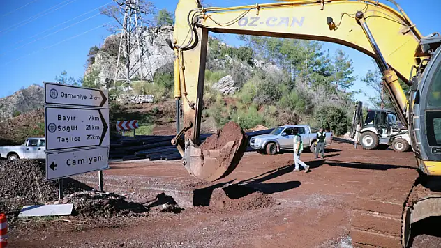 İçmeler-Osmaniye içme suyu hattı tamamlandı