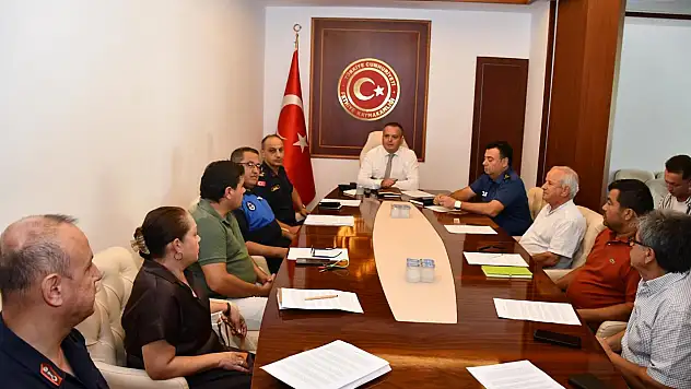 İlçe spor güvenliği toplantısı gerçekleştirildi