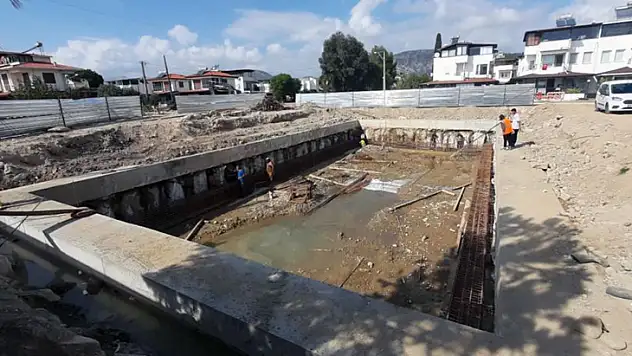 Kanalizasyon çalışmaları devam ediyor