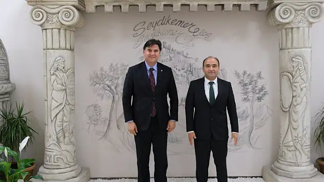 KARACA'DAN, BAŞKAN AKDENİZLİ'YE HAYIRLI OLSUN ZİYARETİ