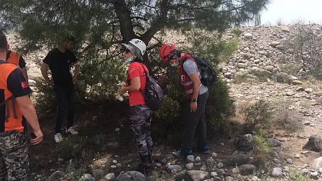 Kaybolan şahsı AKUT Fethiye Ekibi kurtardı