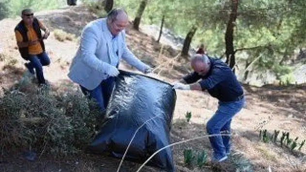 Kayıkseki Mesire Alanı temizlendi