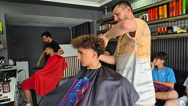 Kurban Bayramı Öncesi Tıraş Yoğunluğu