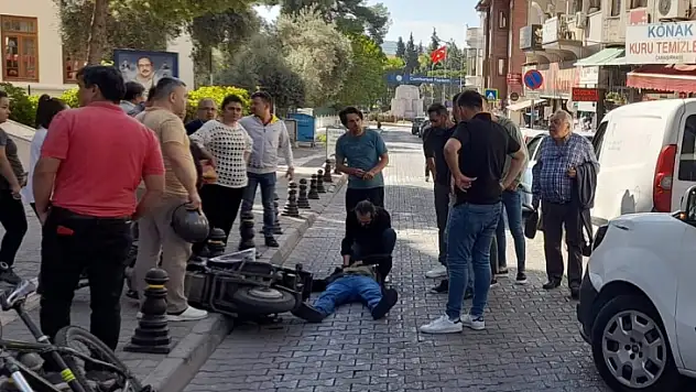 Menteşe'de trafik kazası: 1 yaralı