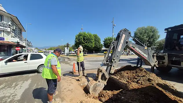 Muski Ekiplerinden  Arızaya Hızlı Müdahale