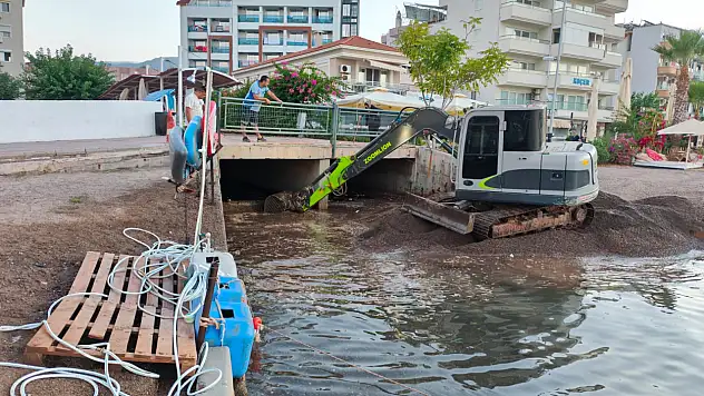 MUSKİ Ketenci Deresini Temizledi