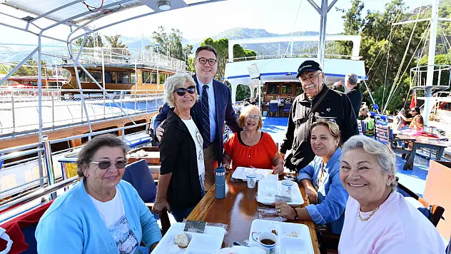 Şehit aileleri ve emeklilere keyifli gezi