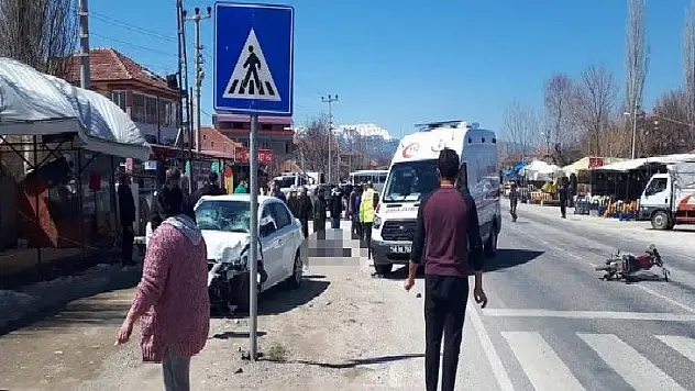Seydikemer'de meydana gelen kaza da motosiklet sürücüsü hayatını kaybetti