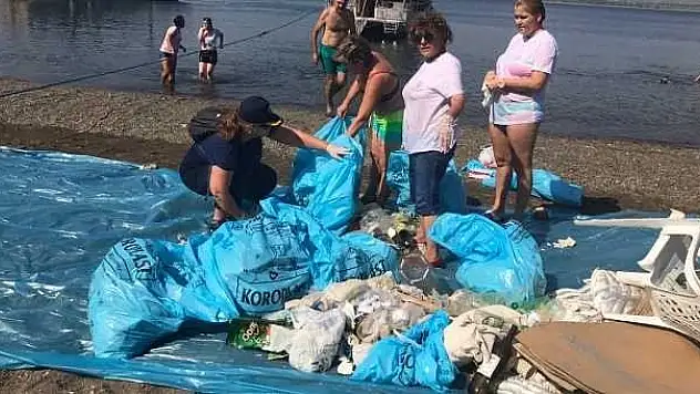 TURMEPA SAHİLLERDE KIYI TEMİZLİĞİ YAPTI…