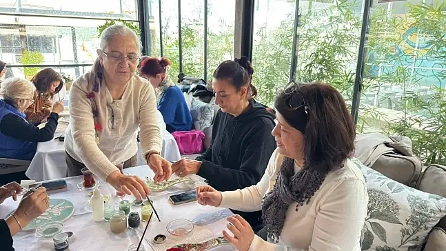 Fethiye'de çini sanatıyla zamana iz