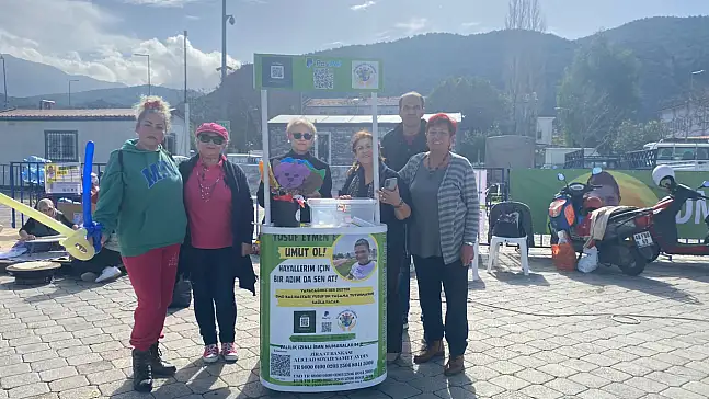 Fethiye'de Yusuf Eymen'e 'Umut Standı' kuruldu