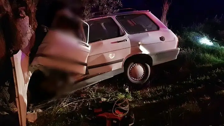 Bekçi kazada yaşamını yitirdi