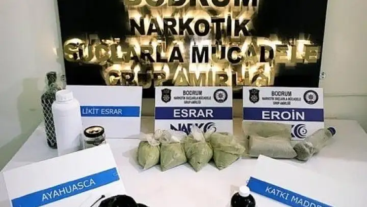 Bodrum'da uyuşturucu operasyonu