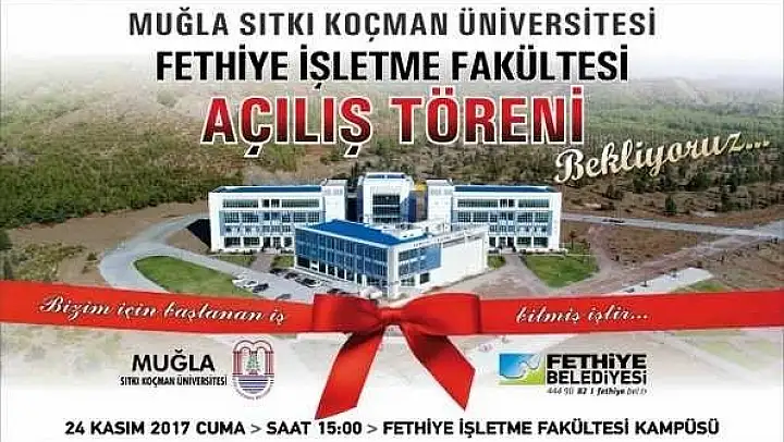 FAKÜLTE 24 KASIM'DA AÇILIYOR