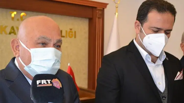 Gelecek Partisi'nden Fırat'a nezaket ziyareti 