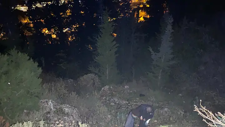 Manzara izlerken dengesini kaybetti