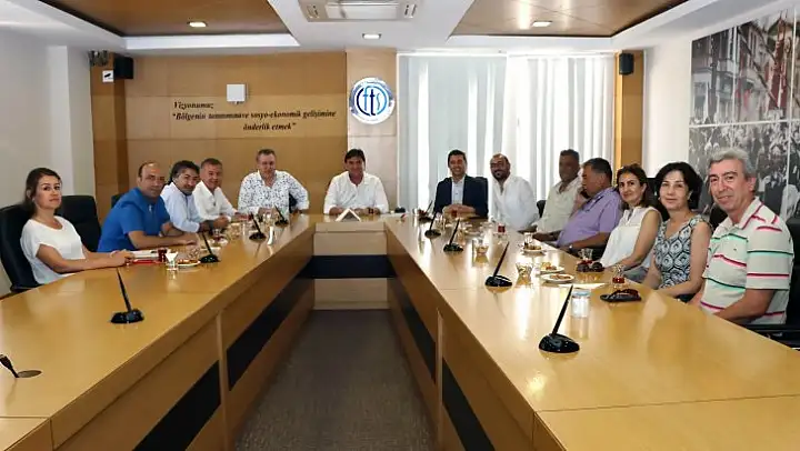 MUĞLALILAR DERNEĞİ'NDEN FTSO'YA ZİYARET