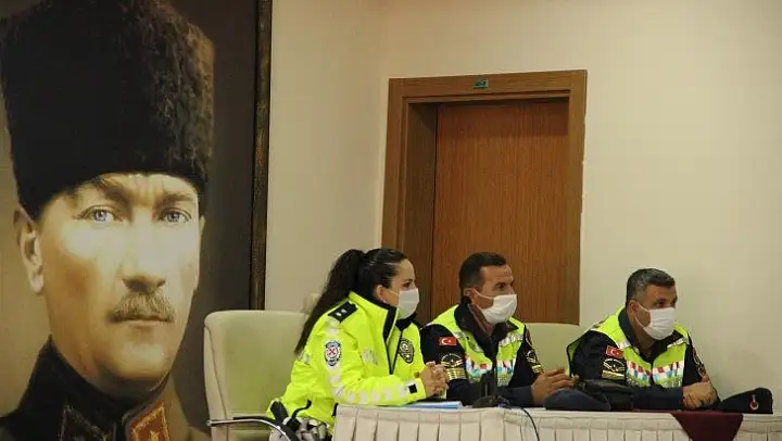 Okul servis şoförlerine eğitim