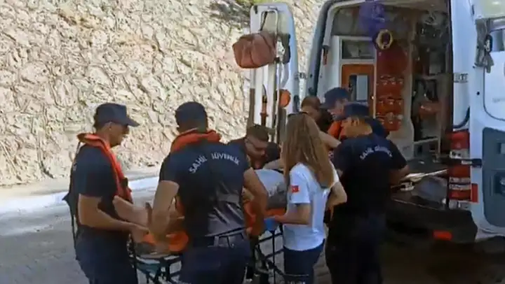 Sahil Güvenlikten Tıbbi Tahliye