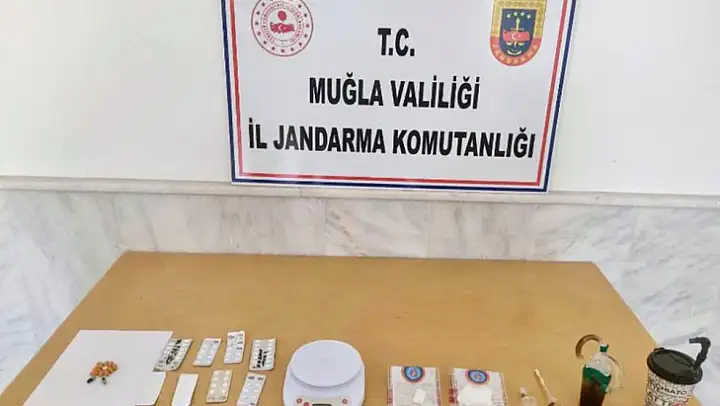 Şüphelinin evinde uyuşturucu madde bulundu