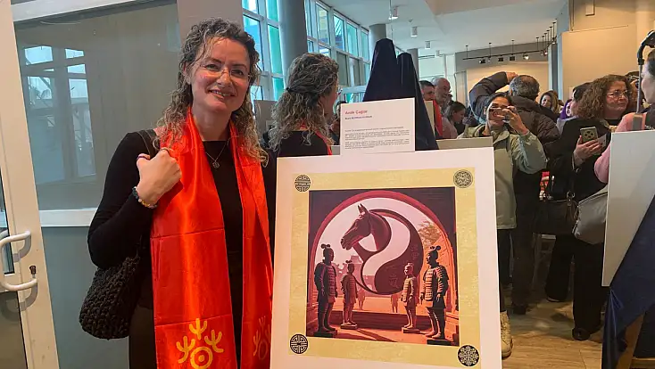 'At Yılı' Sergisi'nde tek Türk Sanatçı: Büşra İncirkuş Ulushan