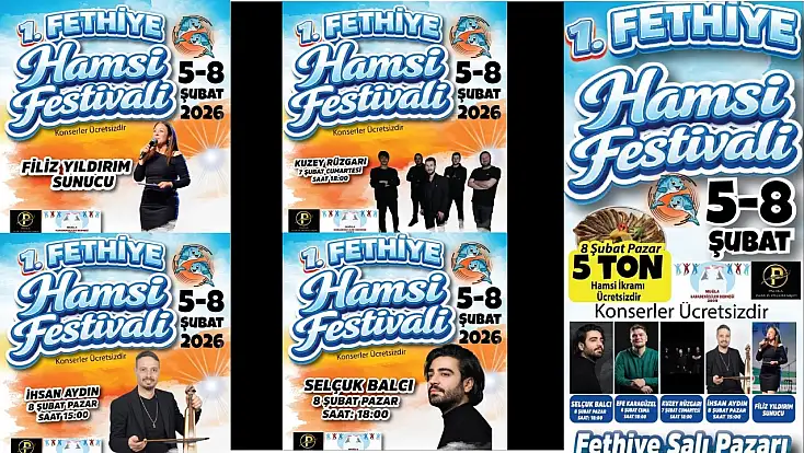 Fethiye’de hamsi, horon ve müzik dolu 4 gün