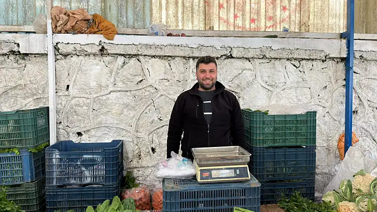 Fethiye’de üretici pazarında soğuk hava ve ekonomi etkisi