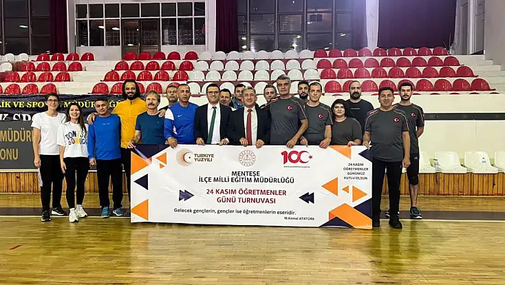 Geleneksel 24 Kasım Öğretmenler Günü voleybol turnuvası başladı