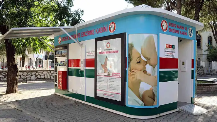 'Bebek bakım ve emzirme kabini' annelerin hayatını kolaylaştırıyor