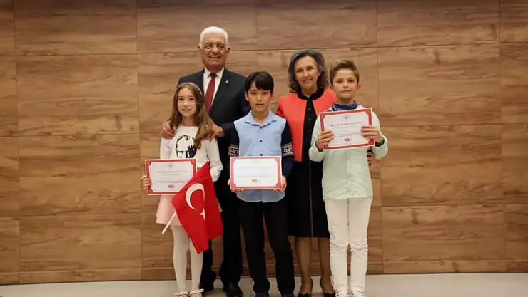 100'üncü yıl 'Okuma seferberliği' ödülleri verildi