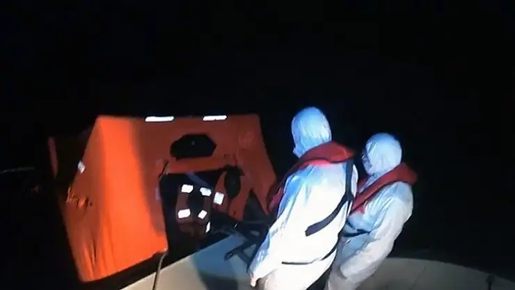 11 düzensiz göçmen Türk Sahil Güvenlik ekipleri tarafından kurtarıldı