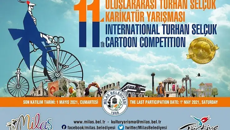 '11. Uluslararası Turhan Selçuk Karikatür Yarışması' başvuruları başladı