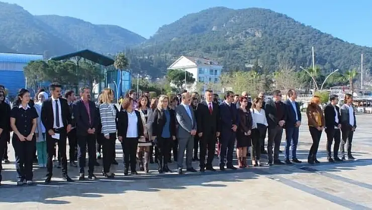 14 Mart Tıp Bayramı Fethiye'de törenle kutlandı