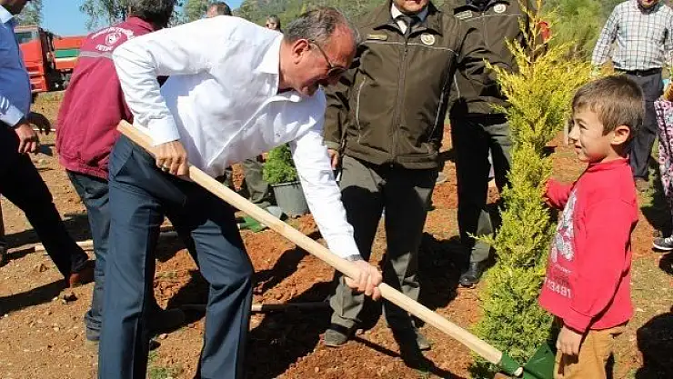 '15 Temmuz Şehitleri Hatıra Ormanı'  Törenle  Açıldı