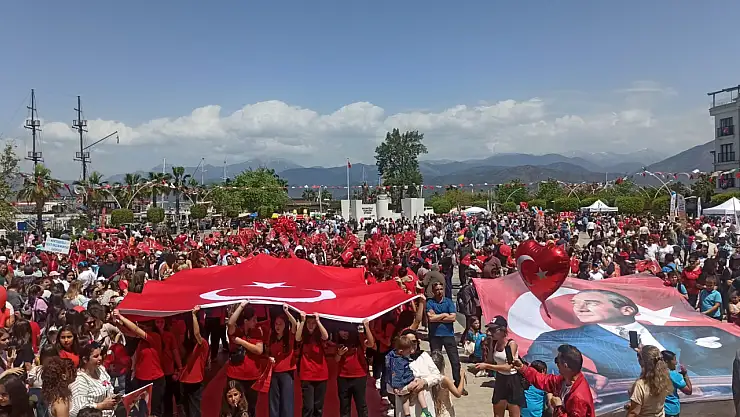 16. Uluslararası Altın Güneş Fethiye Çocuk Festivali coşkuyla kutlandı