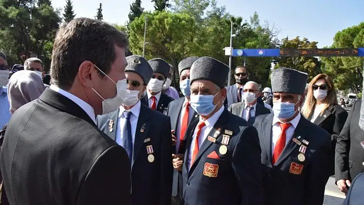 19 Eylül Gaziler Günü Muğla'da Kutlandı