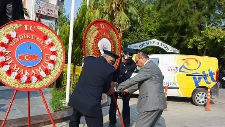 19 EYLÜL GAZİLER GÜNÜ SEYDİKEMER'DE DE KUTLANDI