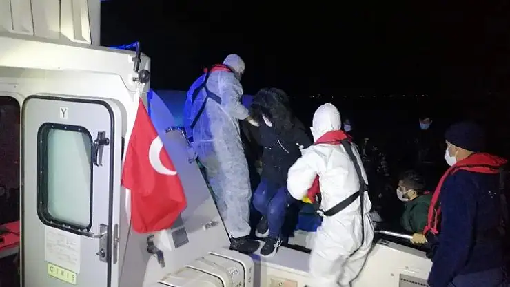 24 göçmen kurtarıldı