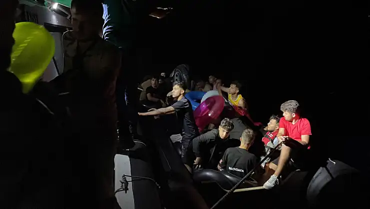 30 düzensiz göçmen kurtarıldı