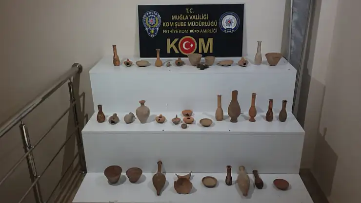 38 Tarihi Eser Ele Geçirildi