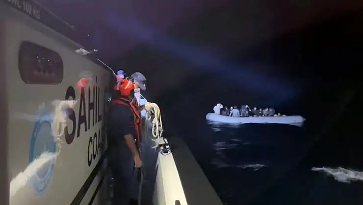 39 düzensiz göçmen kurtarıldı