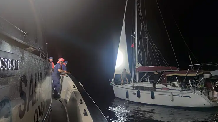 41 FETÖ'cü denizden kaçarken yakalandı