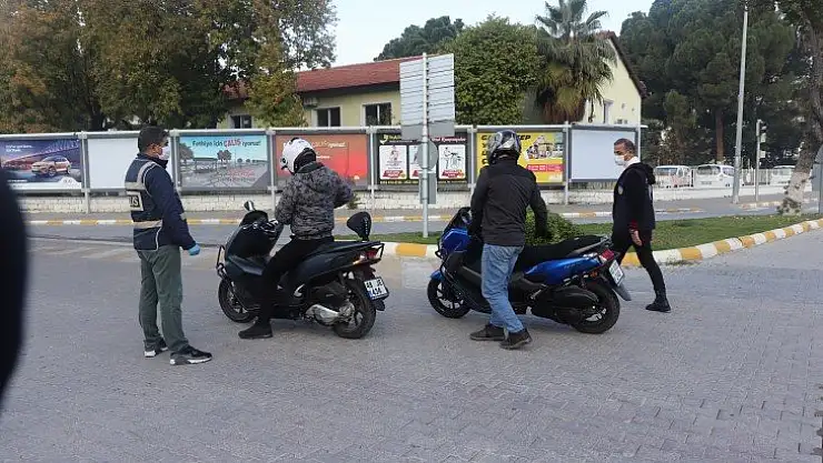 56 saatlik kısıtlama sorunsuz geçti